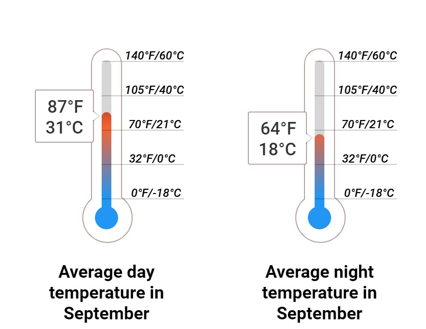 Average temperature